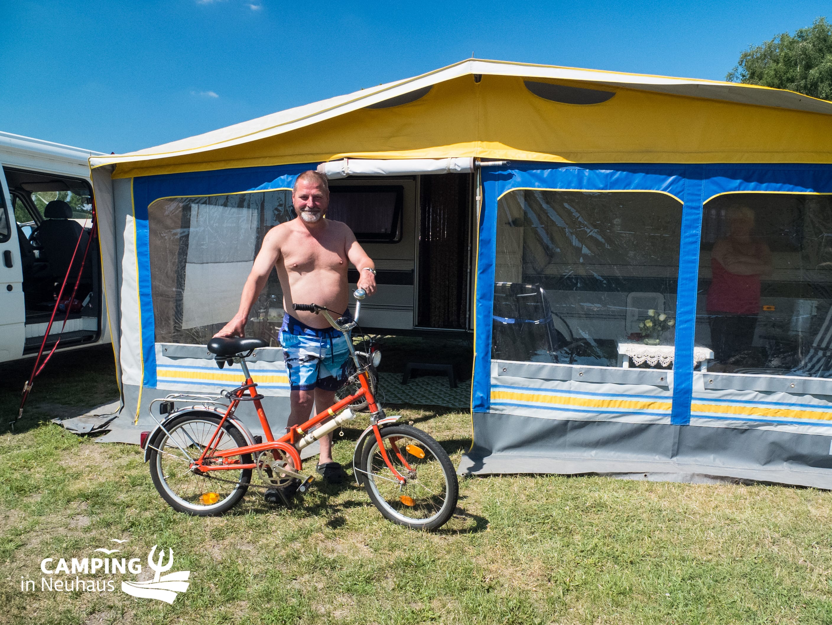 Ferienstimmung auf Camping in Neuhaus