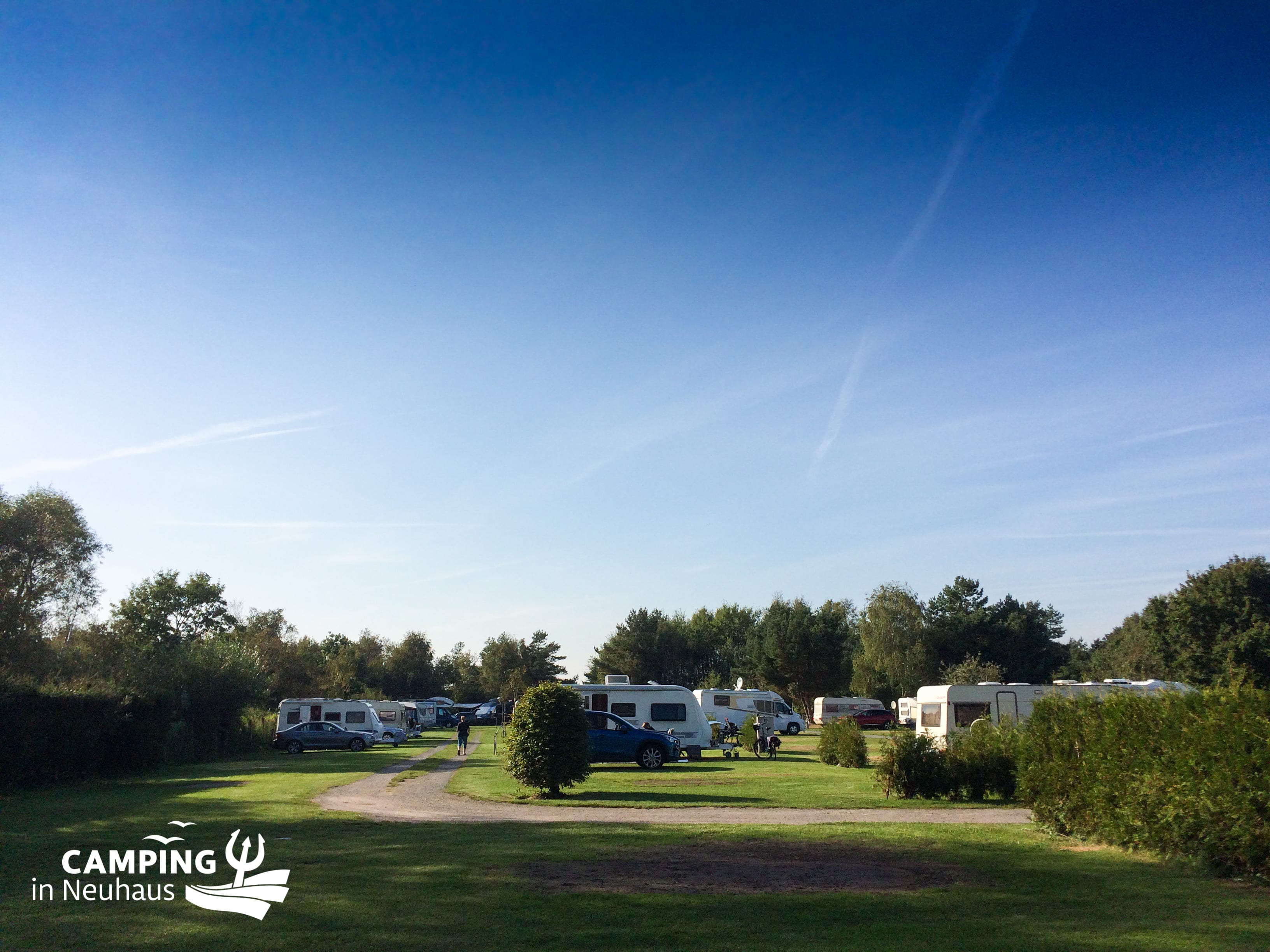 Spätsommer auf dem Campingplatz