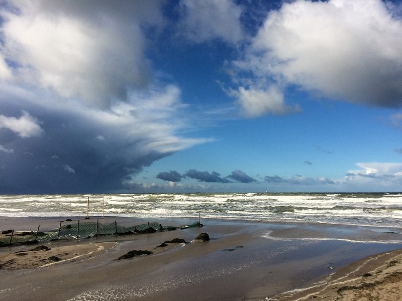 Sturm Herwart in Warnemünde 3