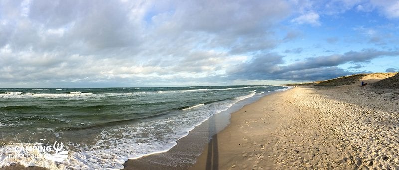 Panorama zu Neujahr am Strand in Neuhaus 2018