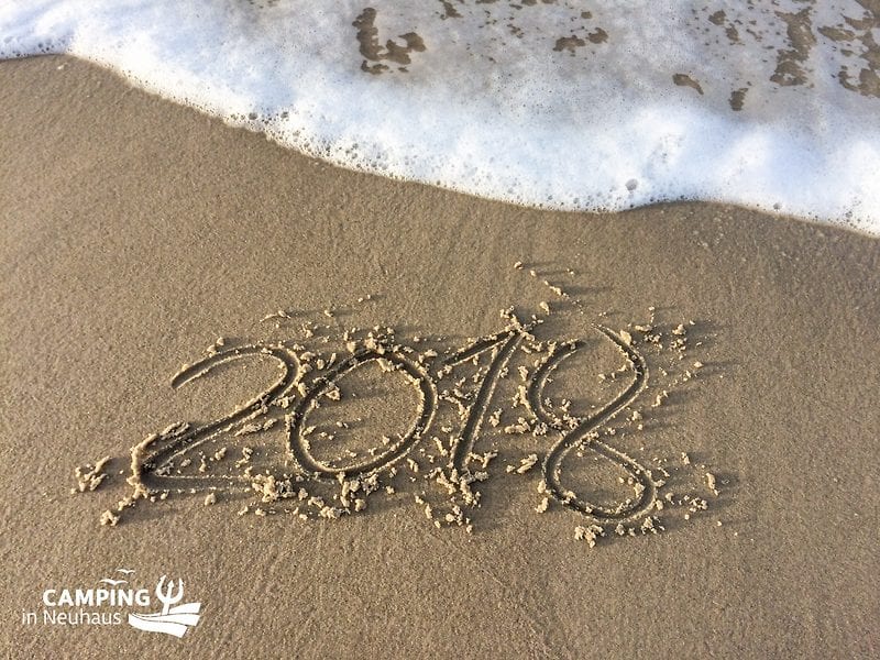 Neujahr am Strand in Neuhaus 2018