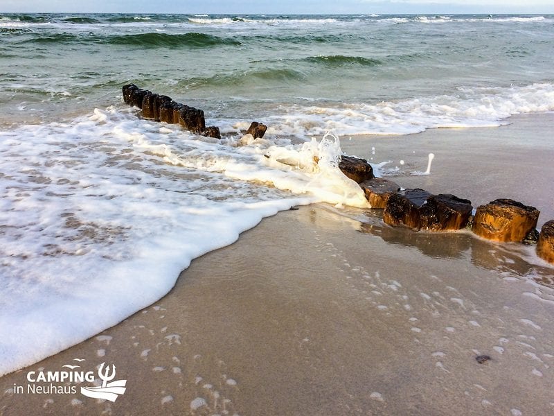 Ostsee am Neujahr 2018 in Neuhaus