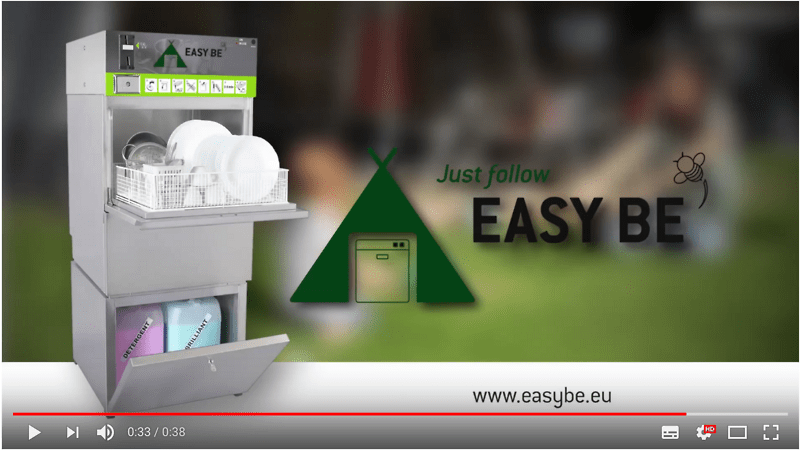 EasyBe-Geschirrspüler ab sofort auch bei uns auf dem Platz