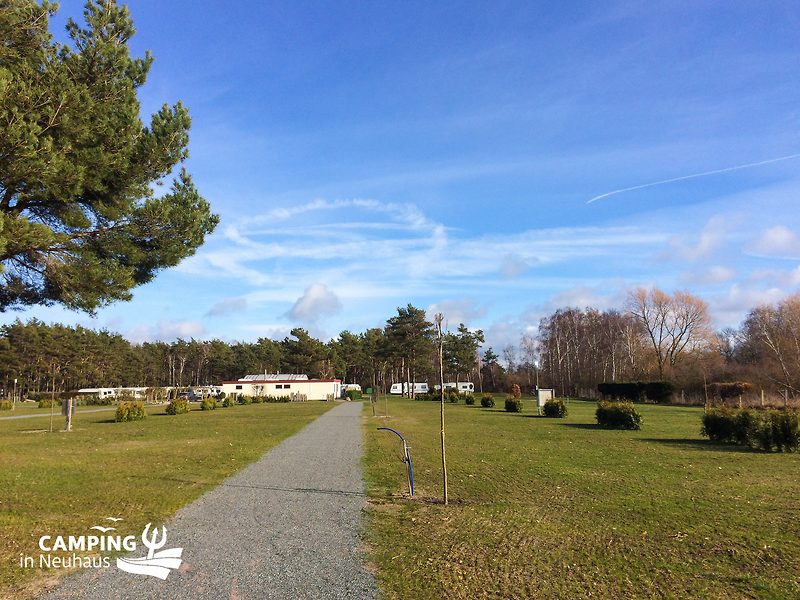 Camping in Neuhaus im März 2019