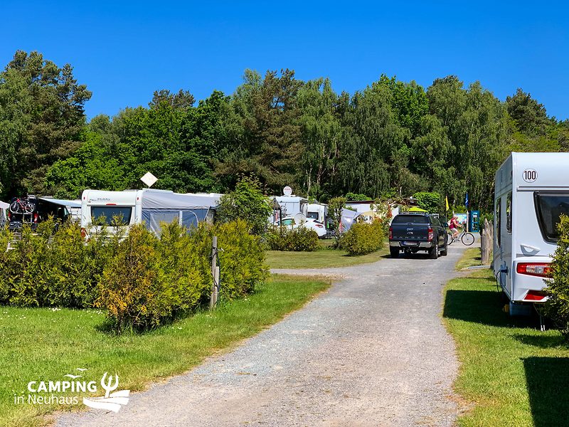 Der Campingplatz zu Pfingsten 2020