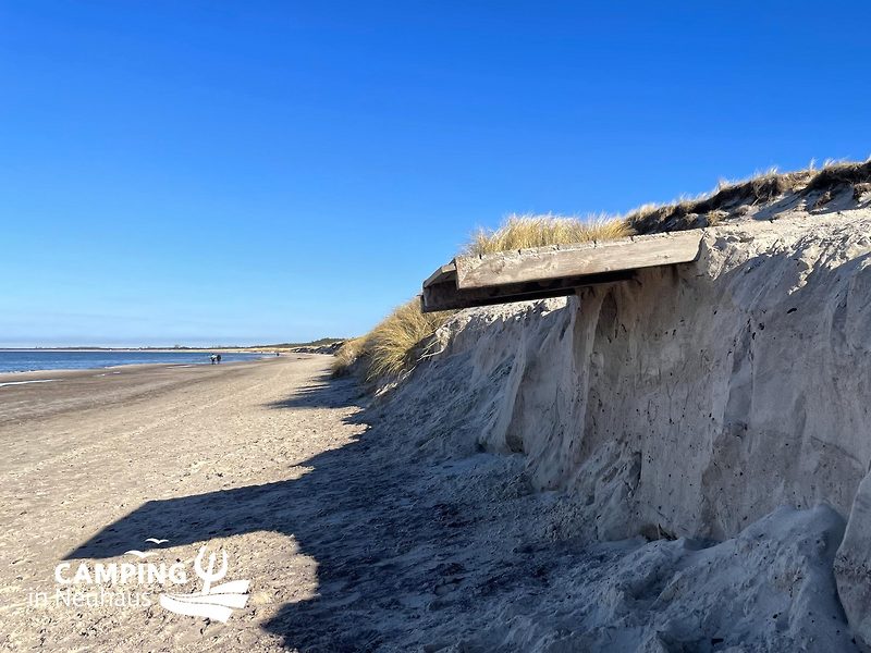 Strandaufgang im März 2023