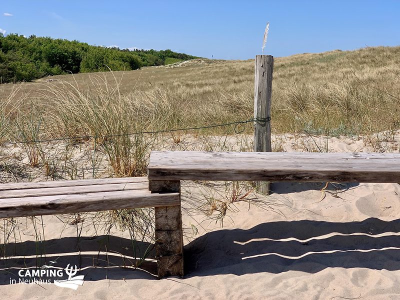 Strandaufgang in Neuhaus Juni 2023