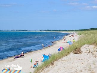 Blick in Richtung Dierhagen-Strand