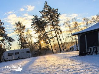 Morgens auf dem Campingplatz