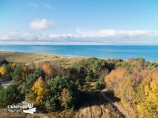 Herbstlicher Blick auf die Ostsee in Neuhaus / Dierhagen